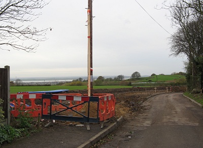 Chapel Lane widening works